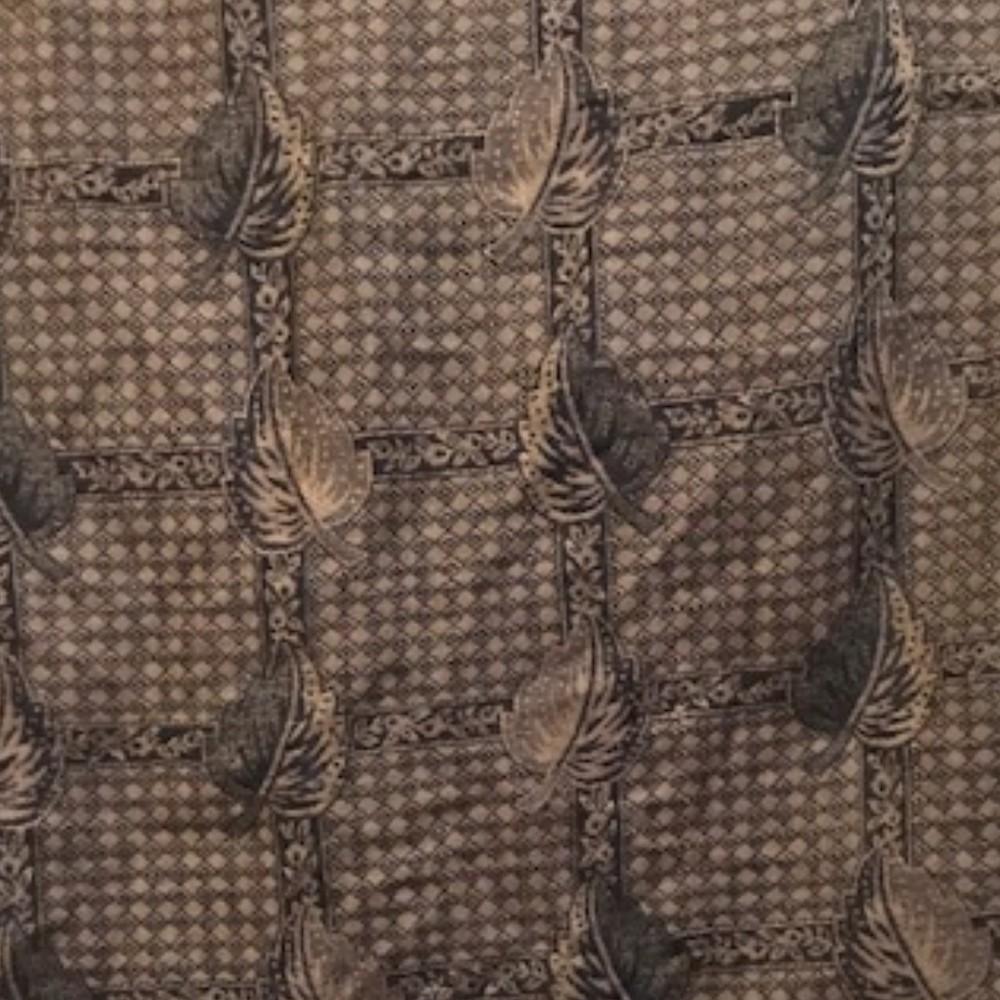 Gold and Black Scarf